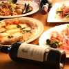 石窯ピザ&ダイニング LIBEROcafe - 料理写真:ディナータイムにご利用いただけるコースは2200円〜。お得な飲み放題付きプランもございます。