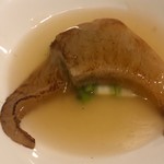 開化亭 - フカヒレのステーキ 上湯餡かけ