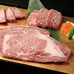마쓰자카 쇠고기 리브 로스 특상 고기 모듬