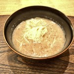 虎白 - お椀：松茸のすり流し