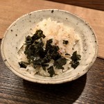 虎白 - 食事：金目鯛の土鍋ご飯2