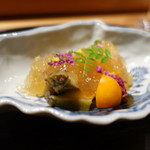 肉割烹 上 - コンソメジュレ