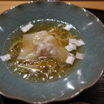 肉割烹 上 - 塩雲呑