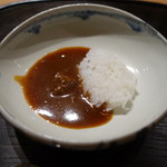 肉割烹 上 - 牛すじカレー