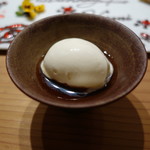 肉割烹 上 - 塩アイス