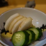 とんかつ燕楽 - おしんこ