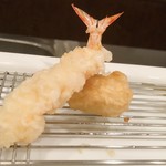 旬彩 天ぷら 心来(しんら） - 生麩、車海老