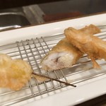 旬彩 天ぷら 心来(しんら） - 本ししゃも、銀杏