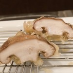 旬彩 天ぷら 心来(しんら） - しいたけ