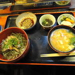 こつこつ庵 - 関アジの琉球丼