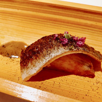 ラール・エ・ラ・マニエール - 【旬の魚料理】○根室秋刀魚 京都里芋肝ソース様