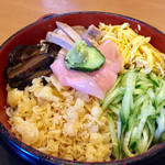 更科 - 親友が必ず頼む「冷やしたぬきそば」ヽ(*⌒▽⌒*)ﾉ