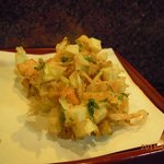 シメのかきあげ