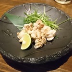 魚バル - たら白子塩焼き