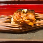 銀座 しのはら - 穴子栗おこわ