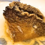 銀座 しのはら - 蒸し鮑　茨城県でとれた蝦夷アワビ