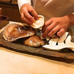 銀座 しのはら - 松茸　（広島産）