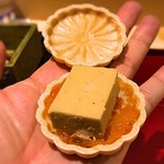 銀座 しのはら - フォアグラあんぽ柿