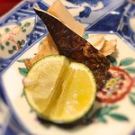 銀座 しのはら - 焼き松茸　広島産