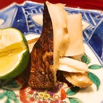 銀座 しのはら - 焼き松茸　広島産