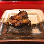 銀座 しのはら - 焼きスッポン　 （フライドチキンみたいな感じ　粉山椒添え）