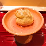 銀座 しのはら - 無花果のごま味噌和え