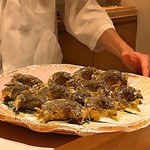 銀座 しのはら - 子持ち鮎の唐揚げ