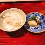 銀座 しのはら - 松茸ご飯