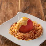 Whole tomato cream pasta