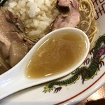 麺処ほん田 - 地鶏、豚ガラに煮干しのスープ（水曜限定営業）