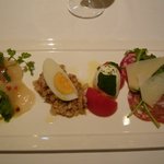 前菜の盛り合わせ