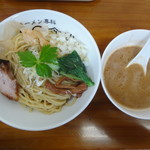 ラーメン専科 竹末食堂 - 超絶、鯖と帆立ペーストつけそば