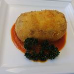 神椿 - ミートクロケット トマトソース　2018.10