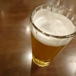 骨付鳥 一鶴 - 私は、ビールをいただきました　2018.10