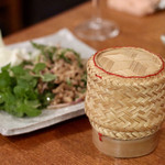 酒とタイ料理 ピッサヌローク - もち米登場