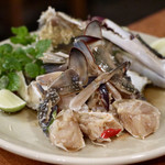 酒とタイ料理 ピッサヌローク - プードン（ワタリガニのナンプラー漬け）