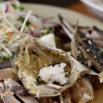 酒とタイ料理 ピッサヌローク - 蟹味噌にもち米を合わせたら悶絶です