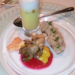 パリの朝市 銀座店 - 3種のオードブル盛り合わせ