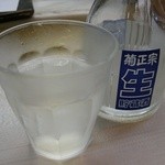 天すけ - 「冷酒（菊正宗）」