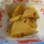 酒蔵 力 - お通しは筍の煮物