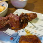 酒蔵 力 - 辛味噌をちょいとつけて