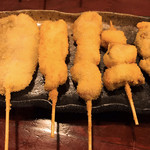 あげもん 串正 - お肉の5種盛り