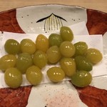 旬菜 おぐら家 - 銀杏素揚げ