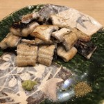 旬菜 おぐら家 - 鳴門青鰻の白焼き