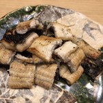 旬菜 おぐら家 - 鳴門青鰻の白焼き