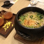 旬菜 おぐら家 - 秋鮭の炊き込みご飯いくらかけ