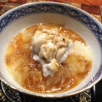 龍吟 - ♦雲子　蕪 蕪のすり流し？雲子がとろとろ。餡がかかっていました。