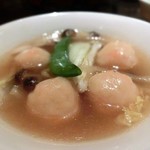 廣東料理 民生 - 海老団子の煮込み