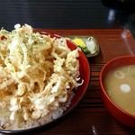 藤屋 - 白魚のかき揚げ丼　750円