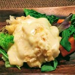 神田 まる牛 second - ラクレットチーズと温野菜